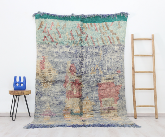 Anirya Moroccan Rug 5'1" x 7'7" - Urbann-Vibe