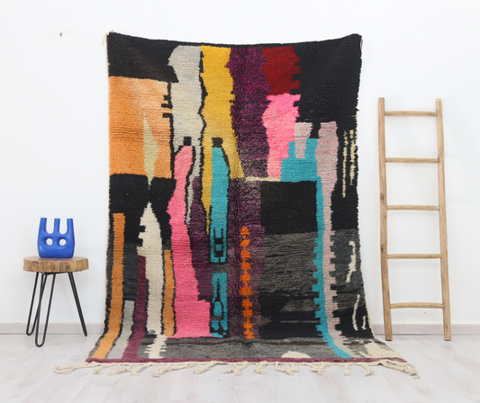 Asaru Moroccan Rug 5'1" x 8'1" - Urbann-Vibe