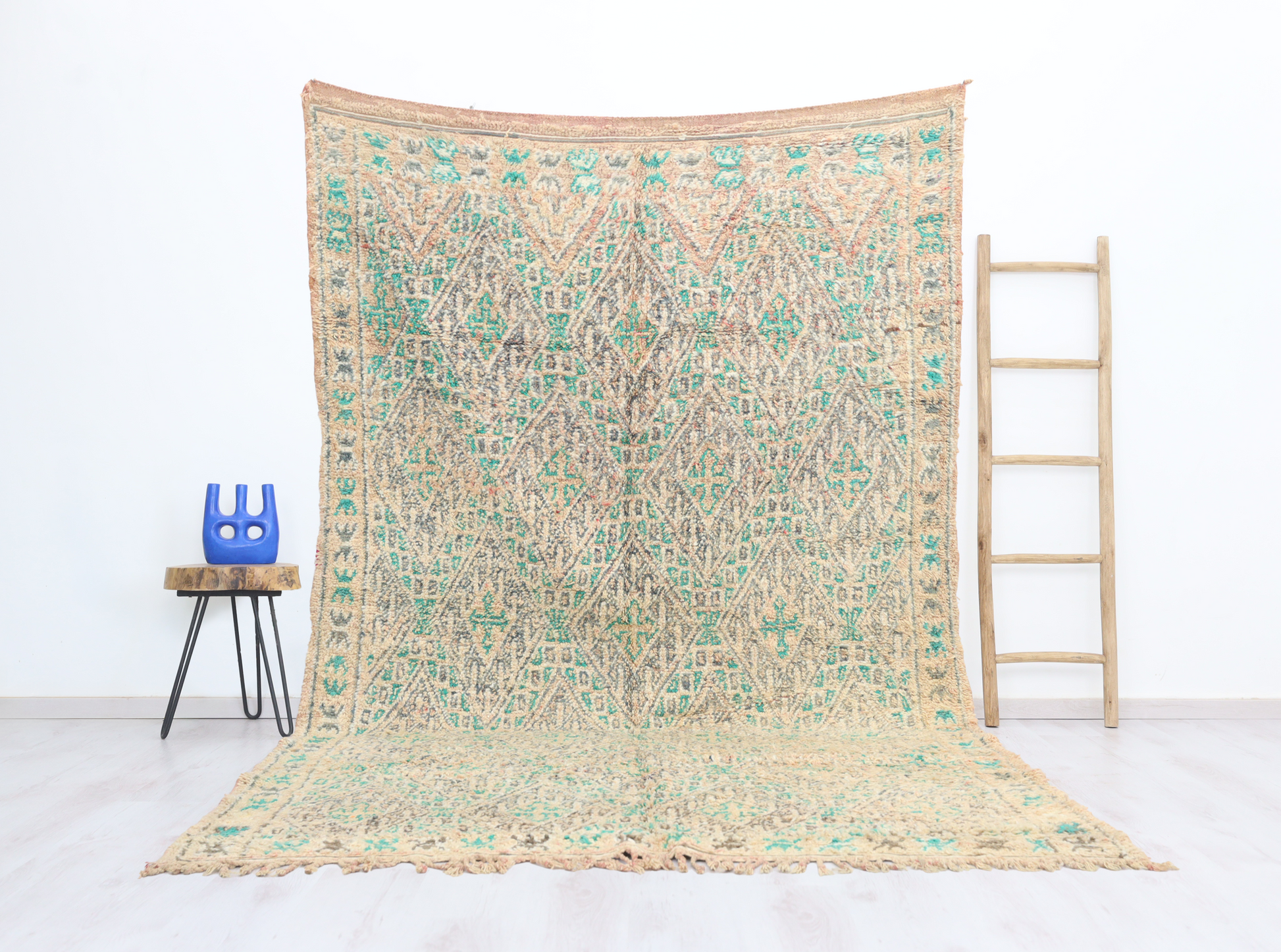 Tudert Vintage Moroccan Rug 6'0" x10'2" - Urbann-Vibe