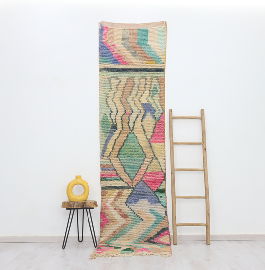 Titrit Moroccan Rug 2'4" x 9'5" - Urbann-Vibe