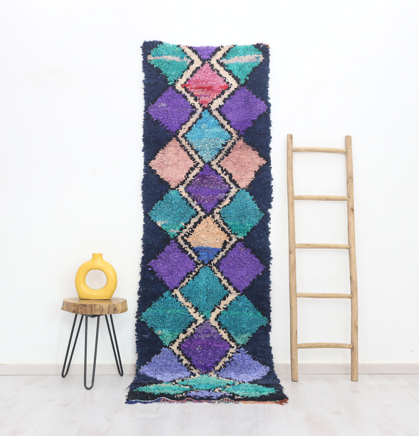 Tifan Moroccan Rug 2'5" x 8'2" - Urbann-Vibe