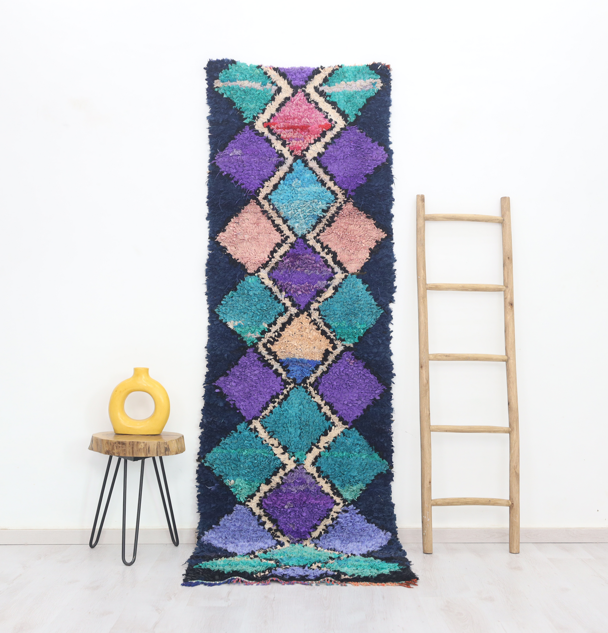 Tifan Moroccan Rug 2'5" x 8'2" - Urbann-Vibe