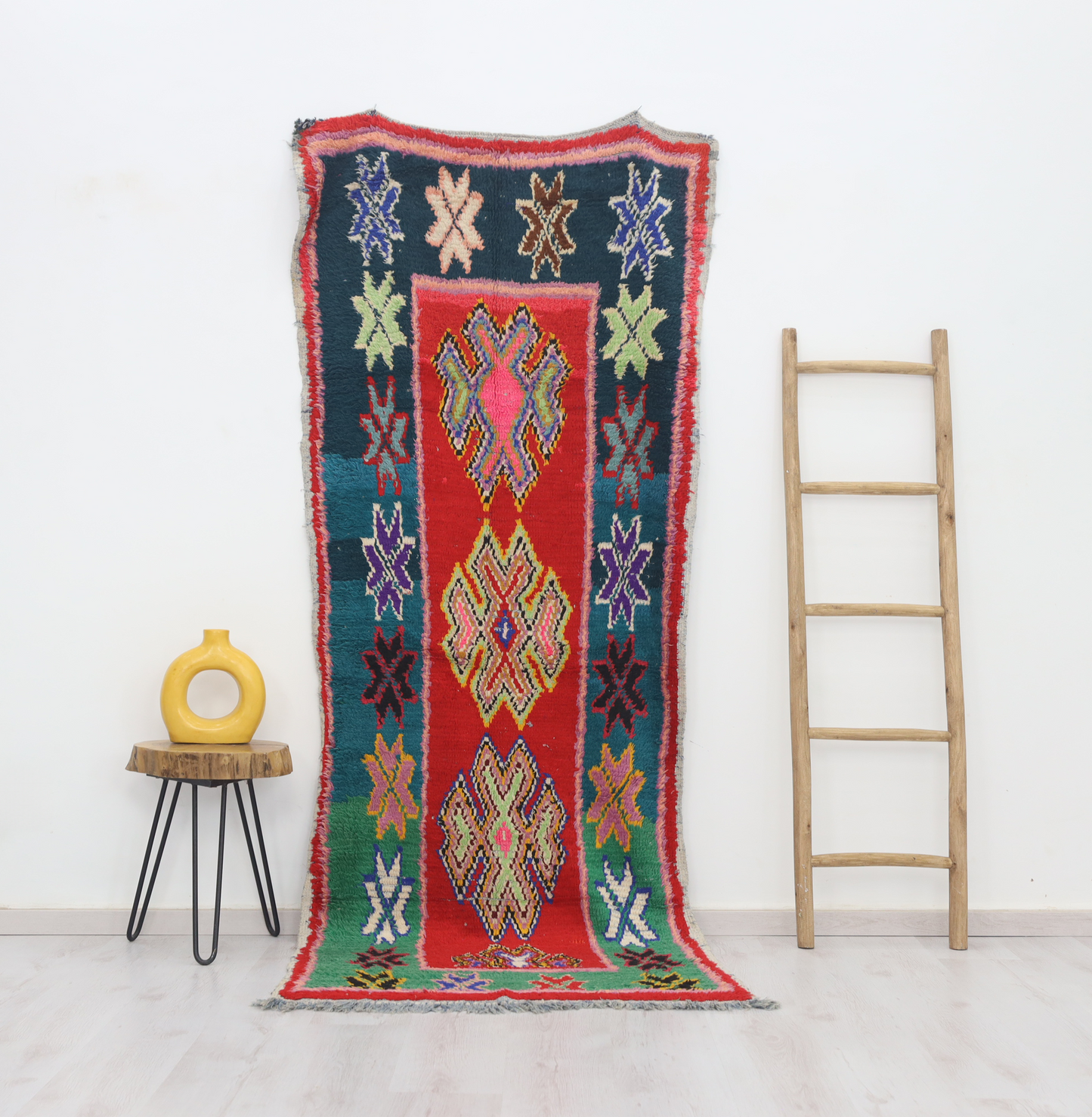 Tilef Moroccan Rug 3'4" x 8'5" - Urbann-Vibe