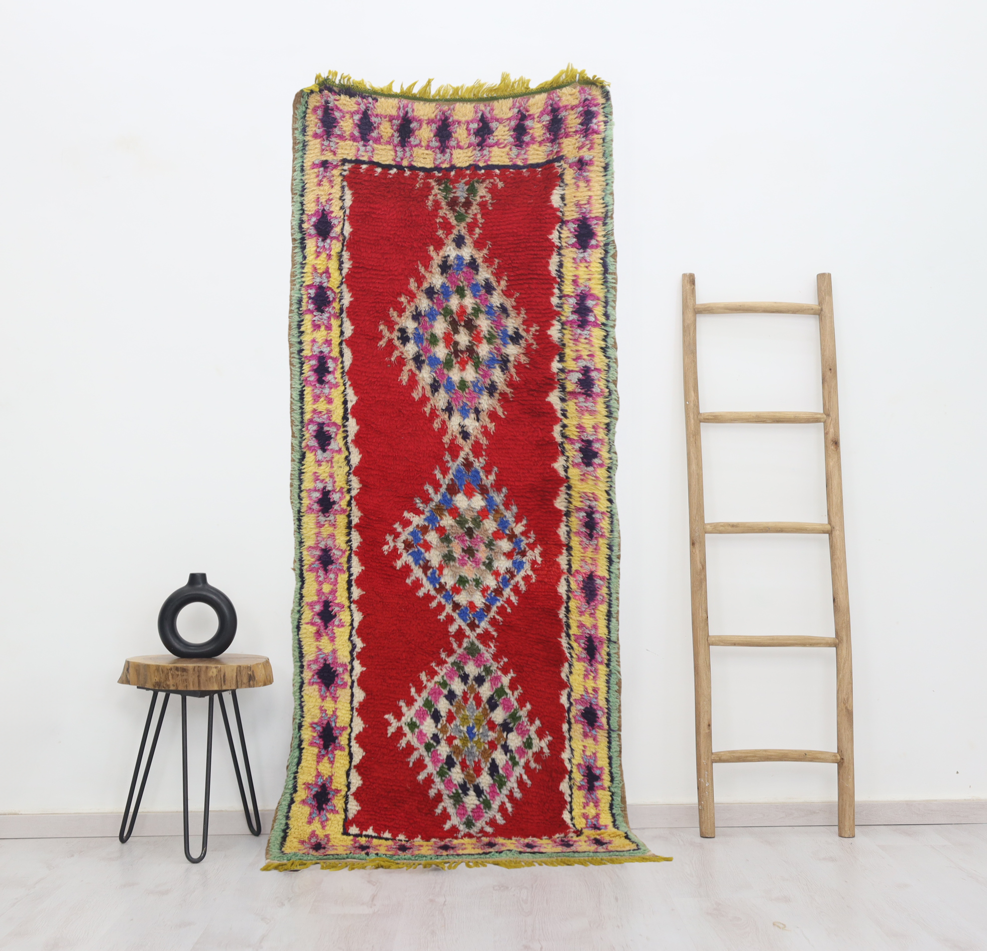 Udolan Moroccan Rug 2'7" x 7'5" - Urbann-Vibe