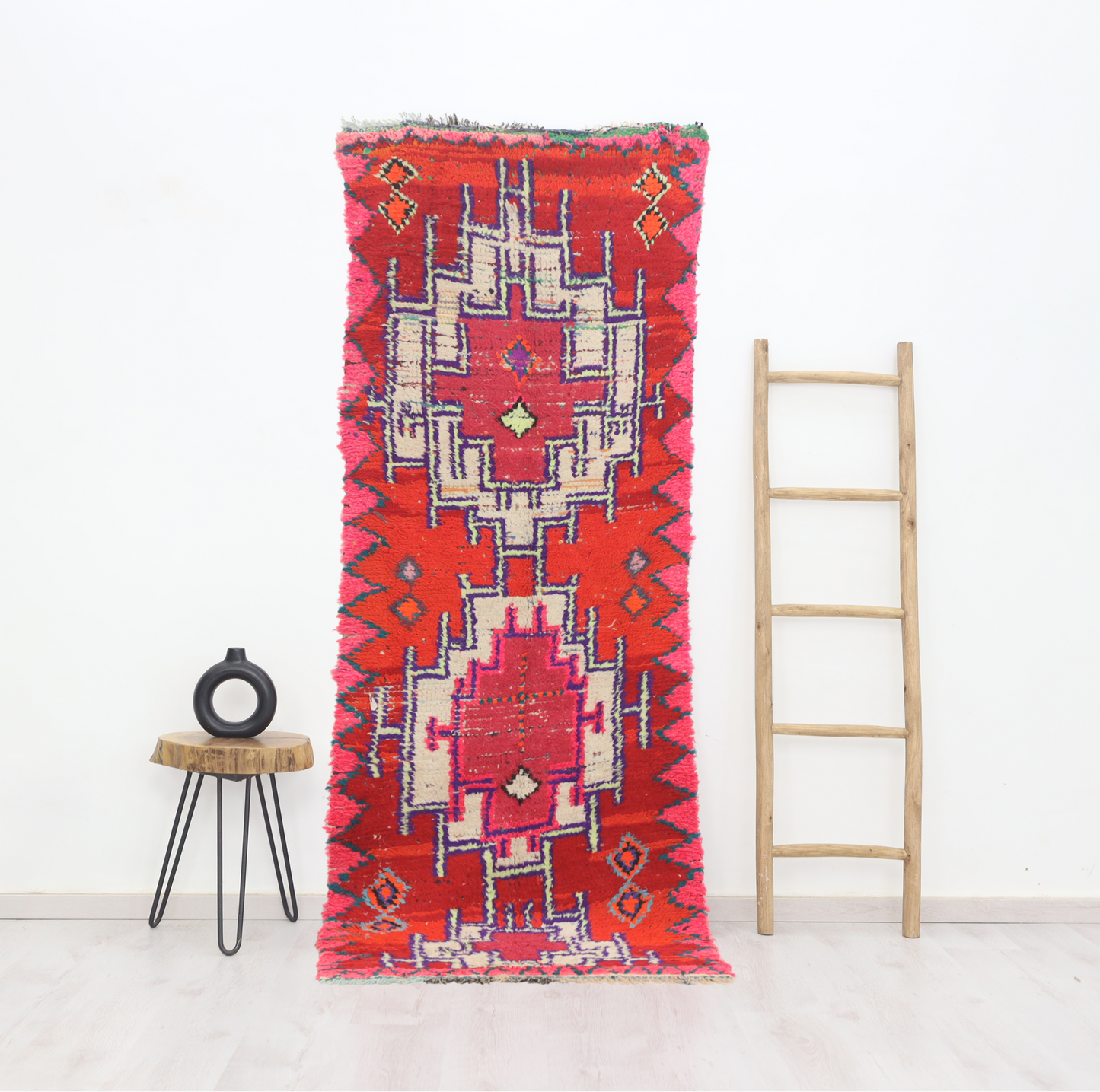 Amnayaz Moroccan Rug 2'8" x 8'1" - Urbann-Vibe