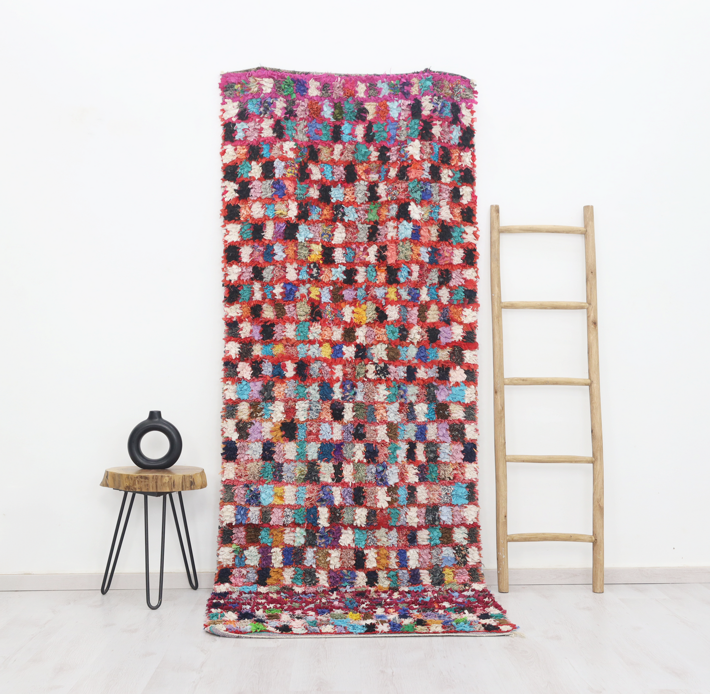Maslay Moroccan Rug 3'3" x 8'8" - Urbann-Vibe