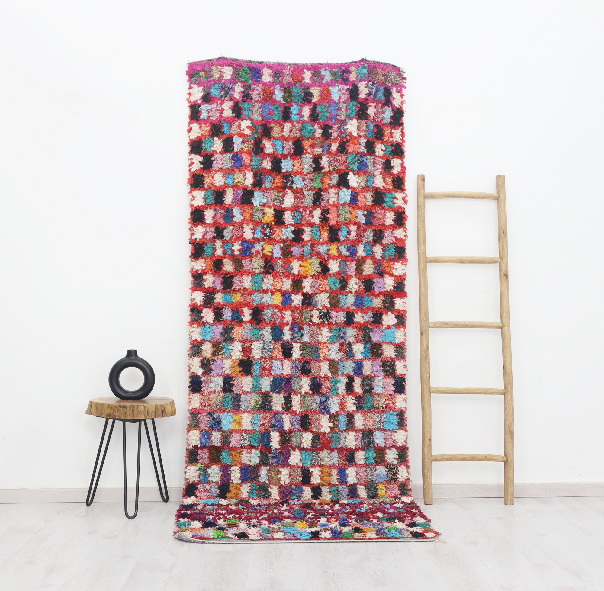 Maslay Moroccan Rug 3'3" x 8'8" - Urbann-Vibe