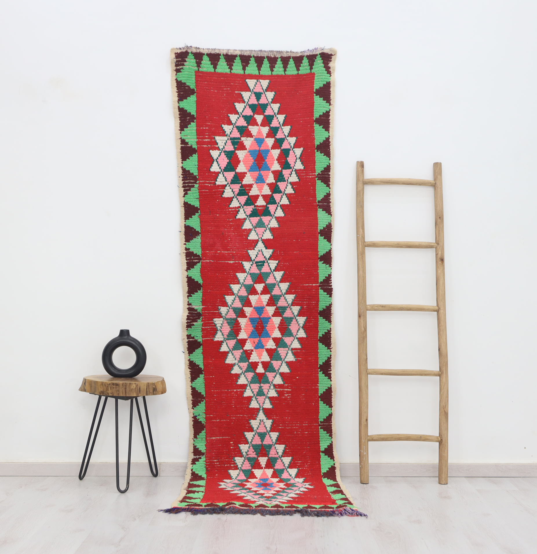 Tiniri Moroccan Rug 2'5" x 8'4" - Urbann-Vibe