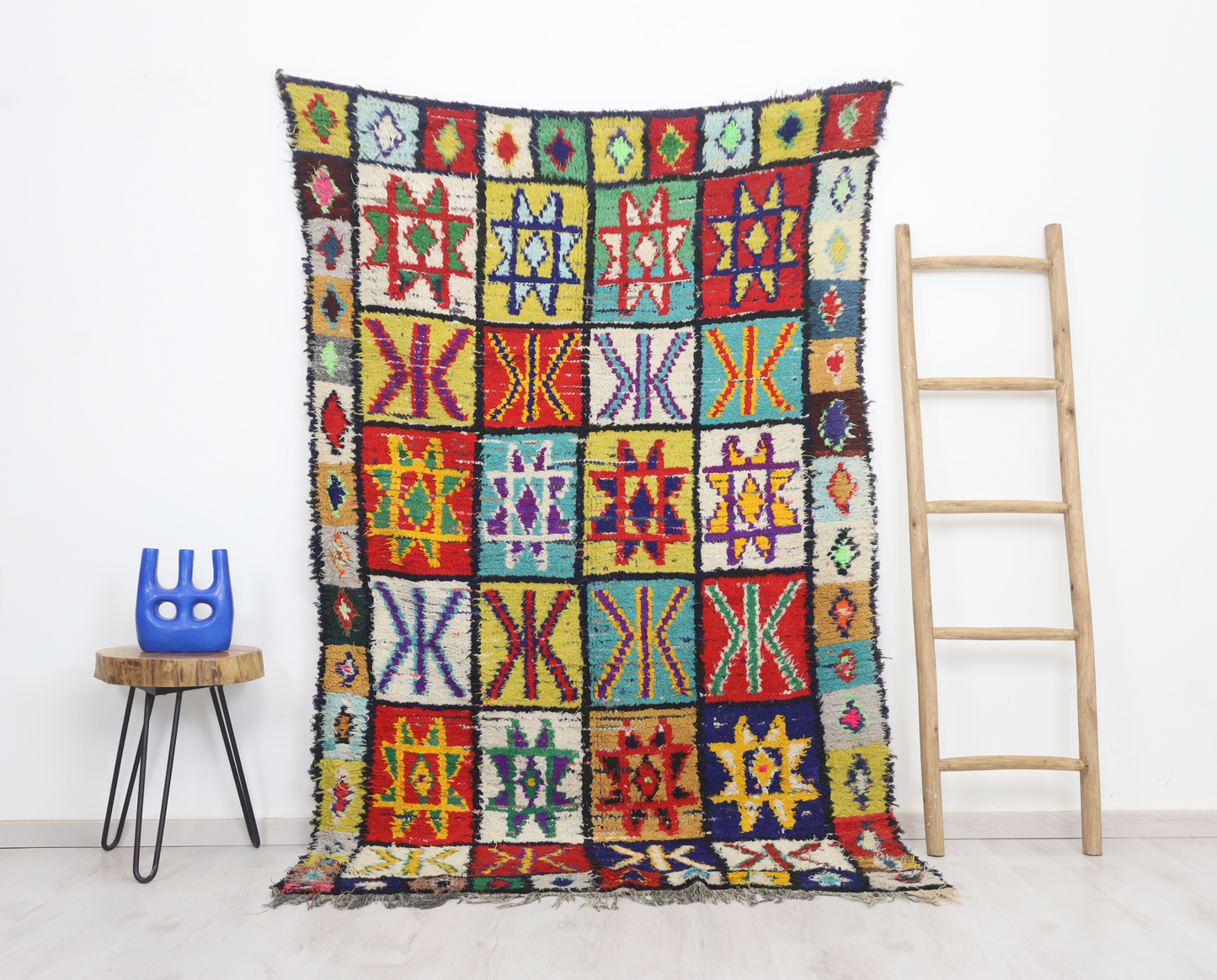 Zinna  Moroccan Rug 4'4" x 7'3" - Urbann-Vibe