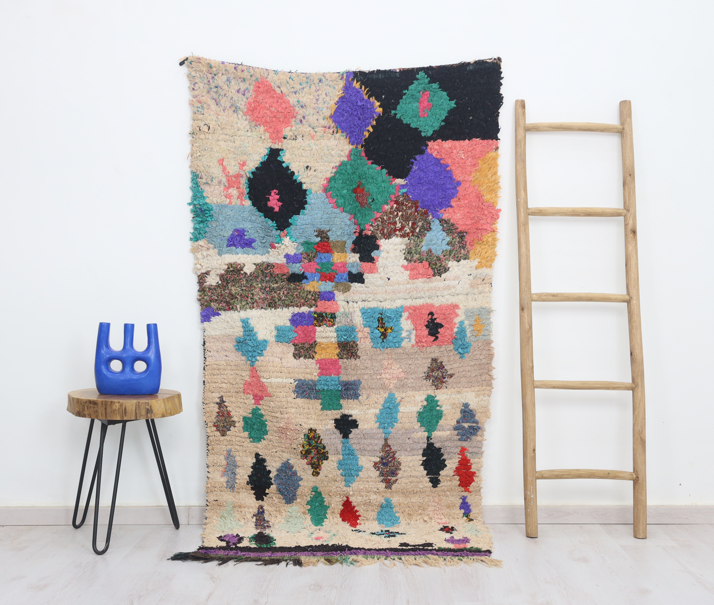 Segguma Moroccan Rug 3'5" x 6'5" - Urbann-Vibe