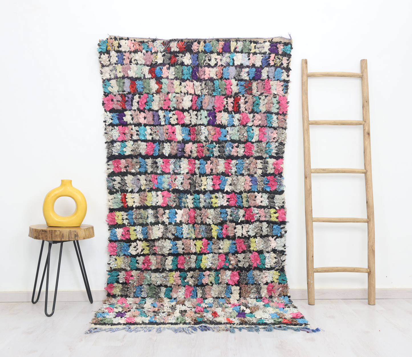 Hetouche Moroccan Rug 3'7" x 7'1" - Urbann-Vibe