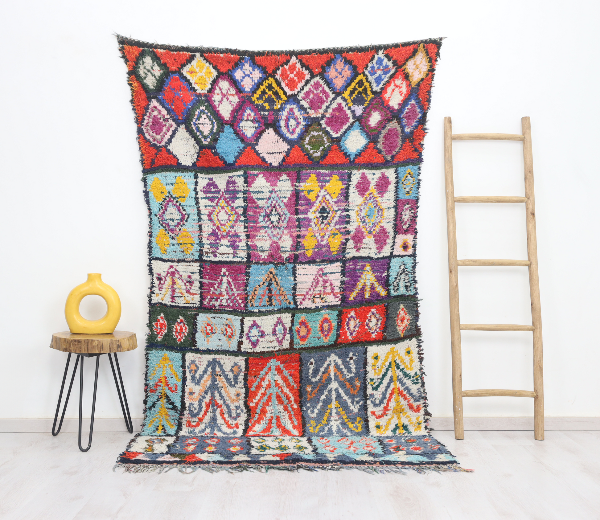 Tilelli Moroccan Rug 4'3" x 7'7" - Urbann-Vibe