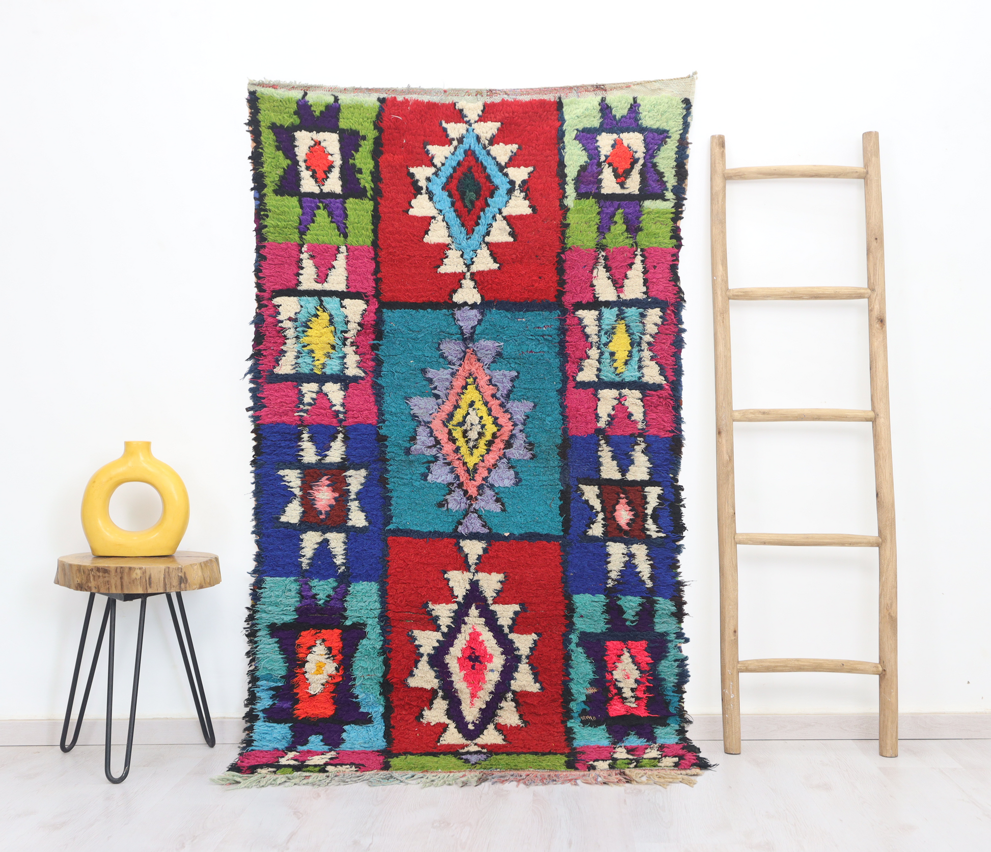 Sekina Moroccan Rug 3'3" x 6'2" - Urbann-Vibe