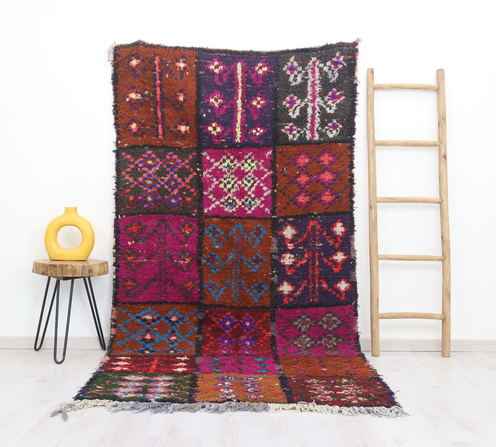 Amenas Moroccan Rug 4'1" x 8'3" - Urbann-Vibe