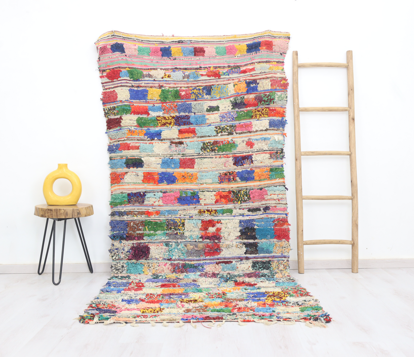 Addul Moroccan Rug 4'2" x 8'3" - Urbann-Vibe
