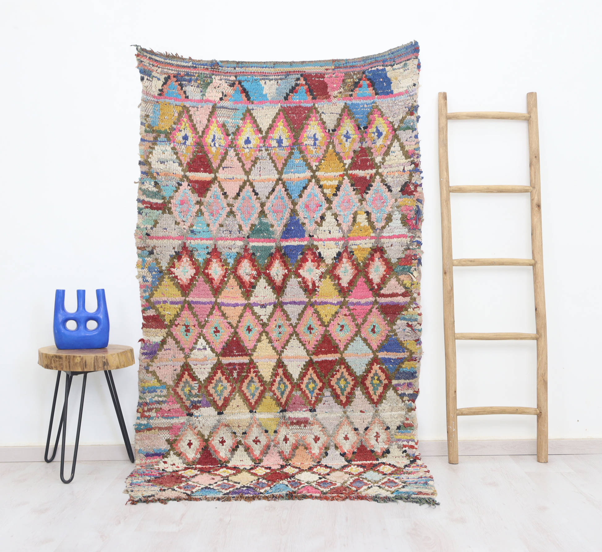 Issid Moroccan Rug 3'7" x 6'8" - Urbann-Vibe