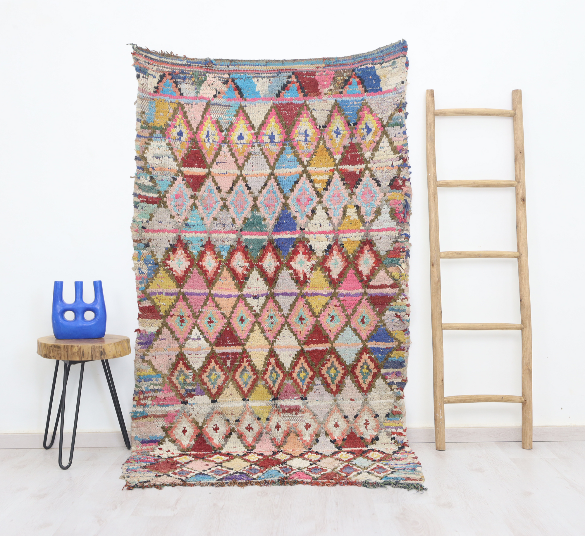 Issid Moroccan Rug 3'7" x 6'8" - Urbann-Vibe