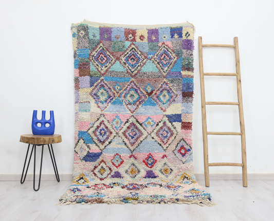 Abrid Moroccan Rug 3'9" x 7'3" - Urbann-Vibe