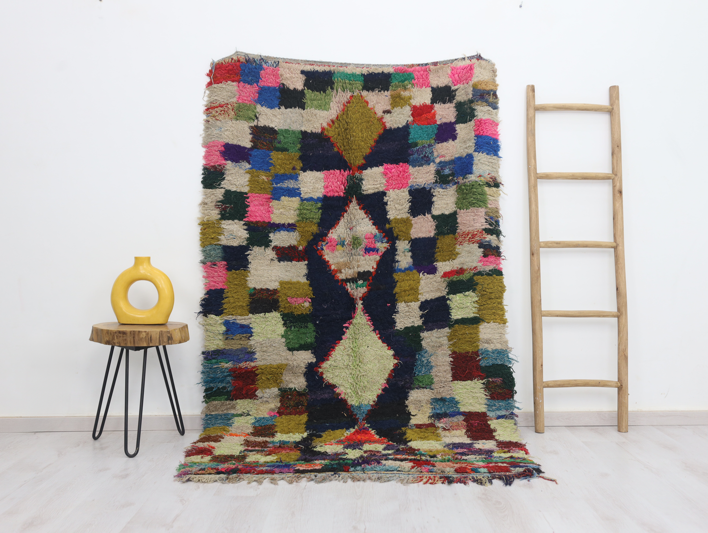 Tighermt Moroccan Rug 4'2" x 7'0" - Urbann-Vibe