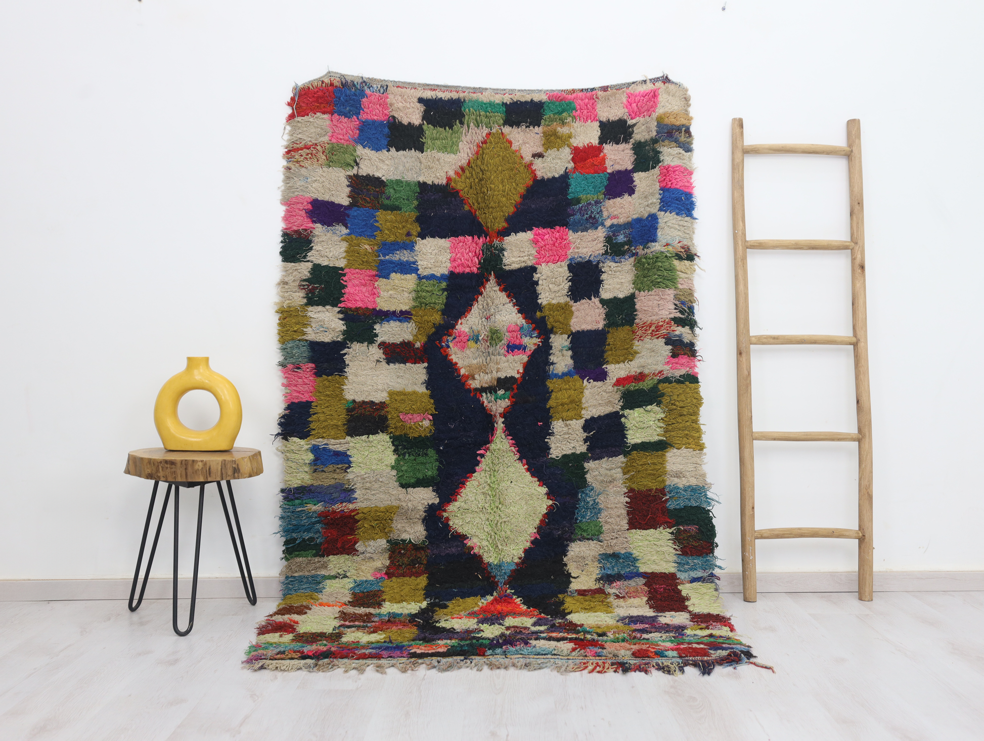 Tighermt Moroccan Rug 4'2" x 7'0" - Urbann-Vibe