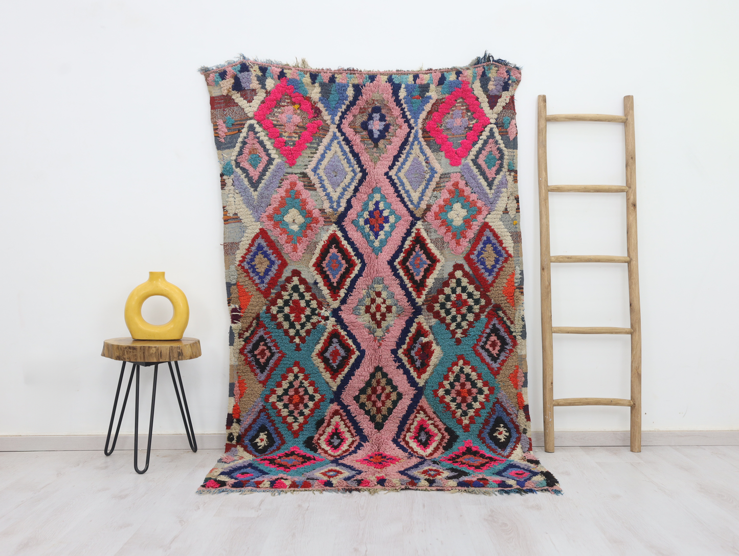 Tafukt Moroccan Rug 4'1" x 6'8" - Urbann-Vibe