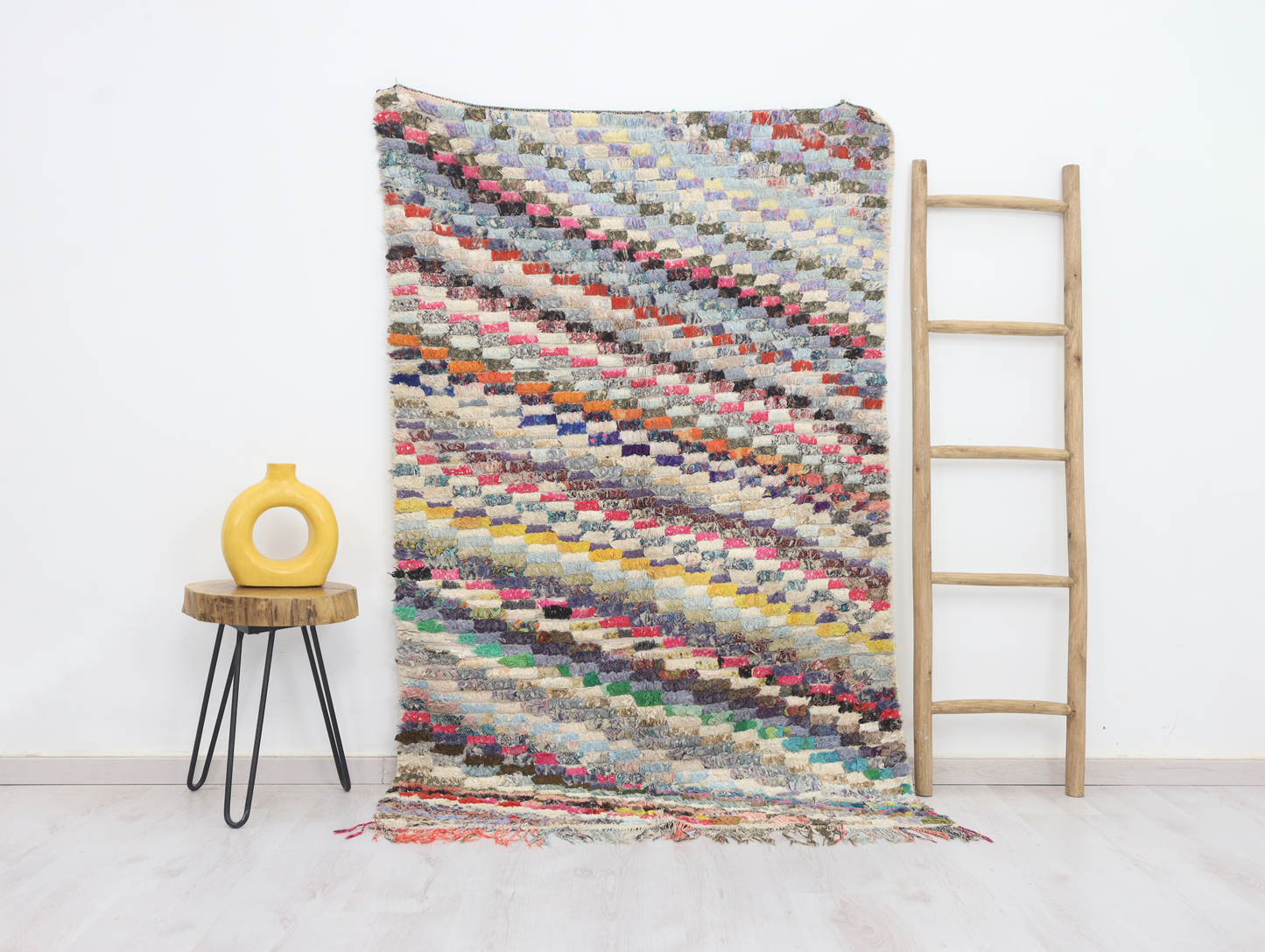 Amastan Moroccan Rug 3'9" x 6'2" - Urbann-Vibe