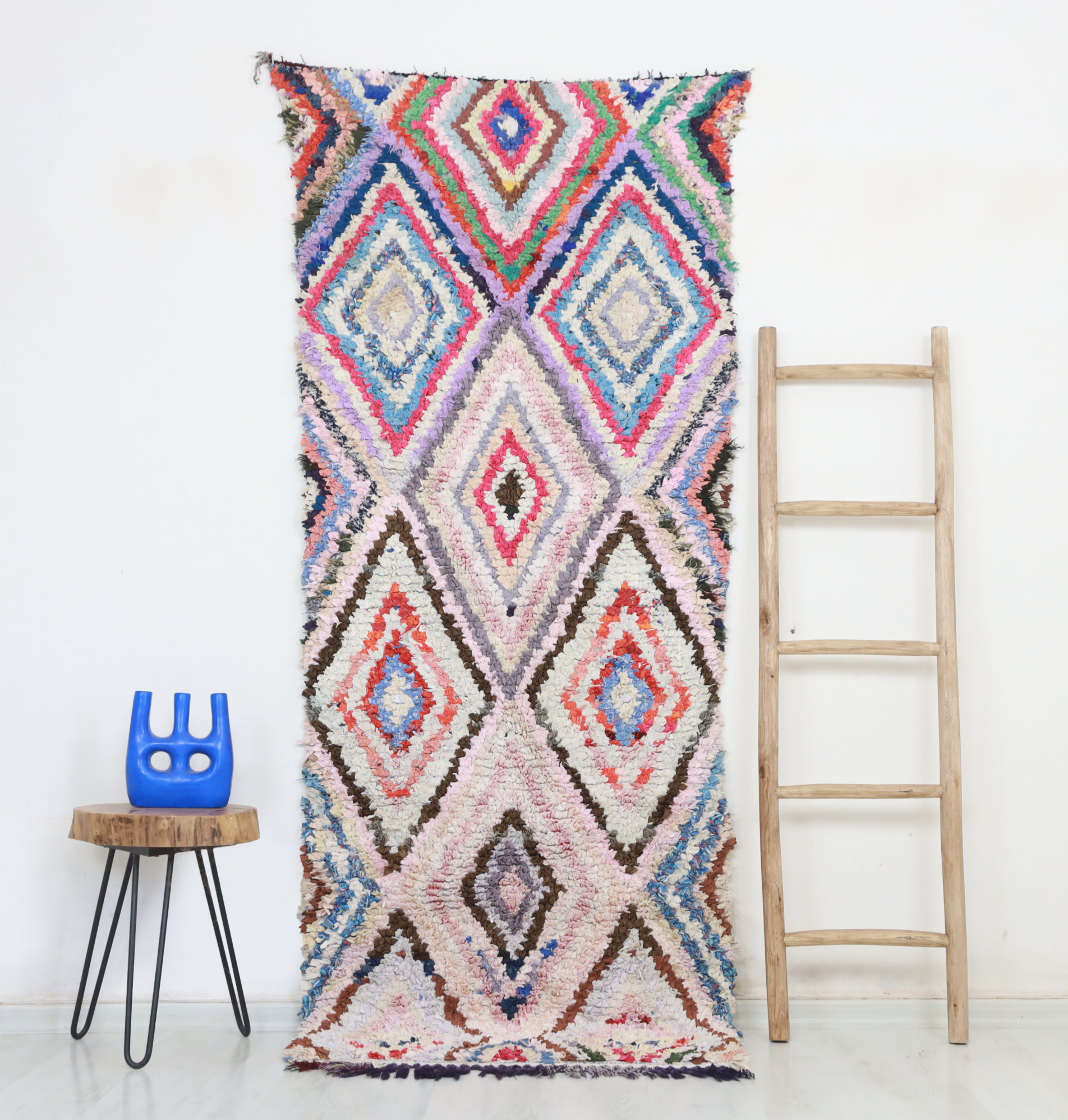 Tighri Moroccan Rug 3'1" x 7'7" - Urbann-Vibe