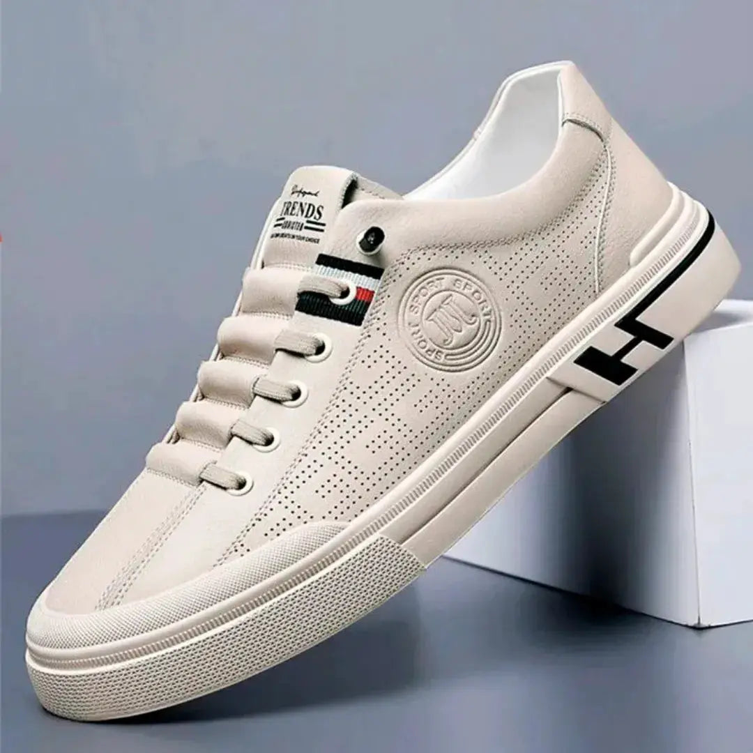 Lorenzo casual sneakers breathable mesh upper sleek low-top silhouette for urban street style everyday wear