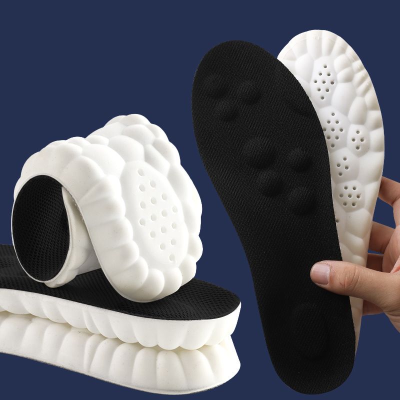 Cloudin 4D insole adaptive memory foam cushioning energy return comfort walkers commuters