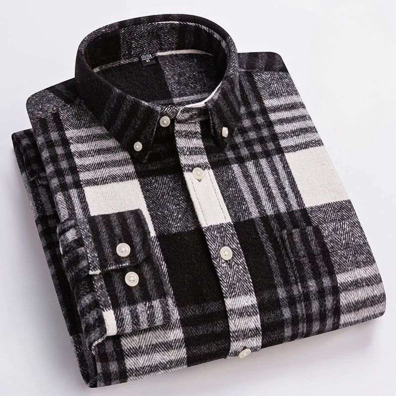 Valen unisex cotton shirt relaxed fit versatile layering essential for autumn wardrobe