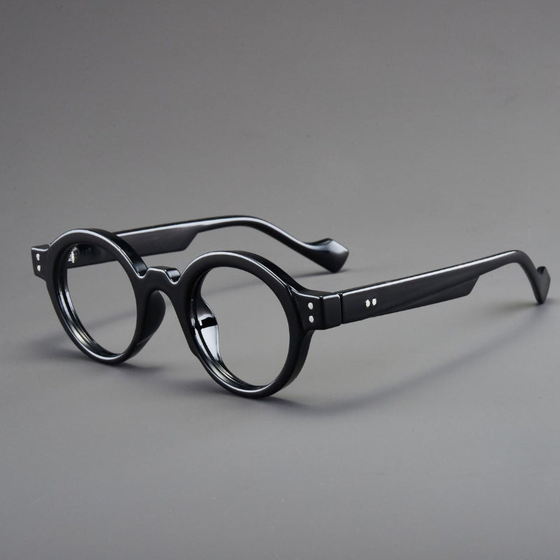 Norell rounded acetate reading glasses with HD scratch-resistant lenses for all-day comfort