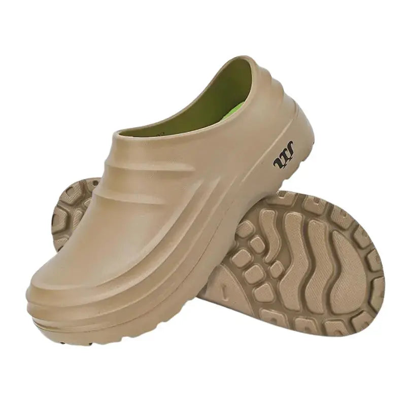 OrthoGuard non-slip ergonomic clogs with arch support, slip-resistant comfort footwear for healthcare professionals