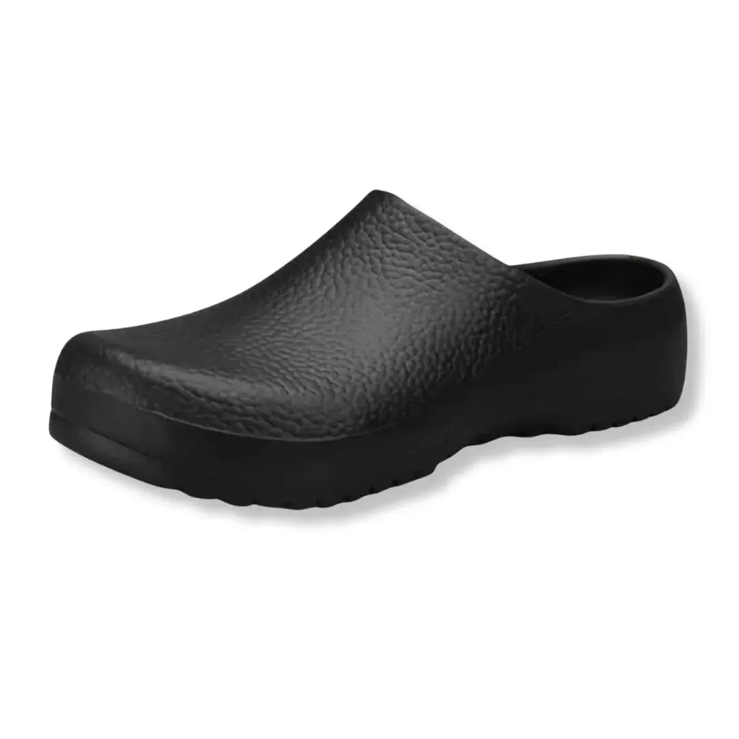 OrthoSlip foam clog mules with contoured footbed, non-slip sole, lightweight cushioning for all-day comfort