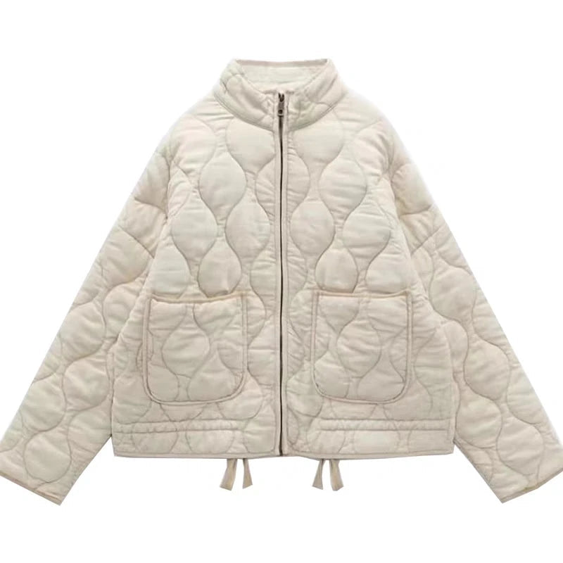 Women's elegant Mia winter jacket timeless cut premium materials warm refined style for cold days