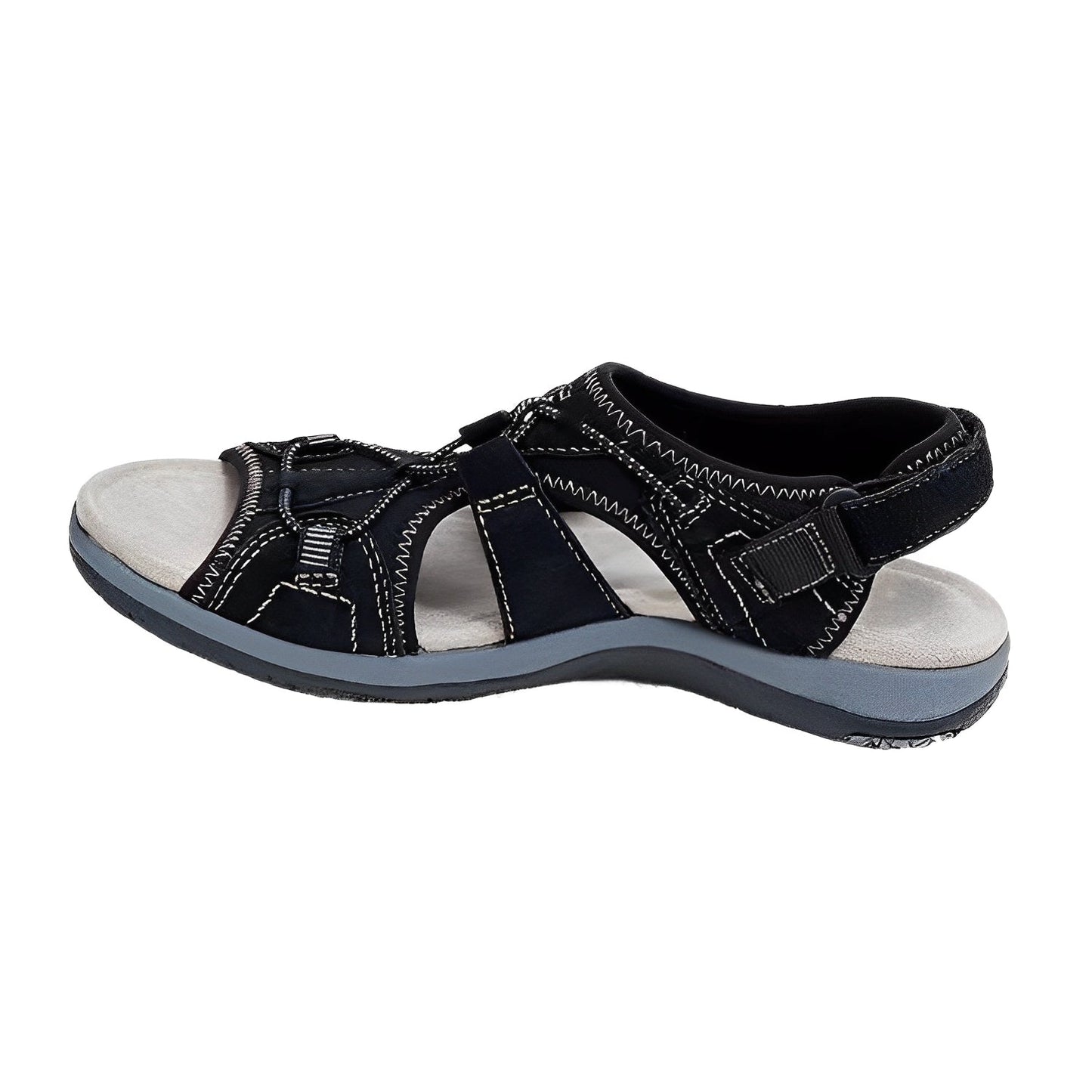 Women's orthopedic sport sandals with breathable mesh upper, adjustable fit, lightweight support for active wear