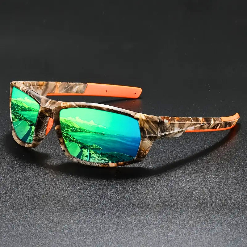 Hawkmoor polarized wraparound sunglasses with UV400 glare-blocking lenses for outdoor adventures