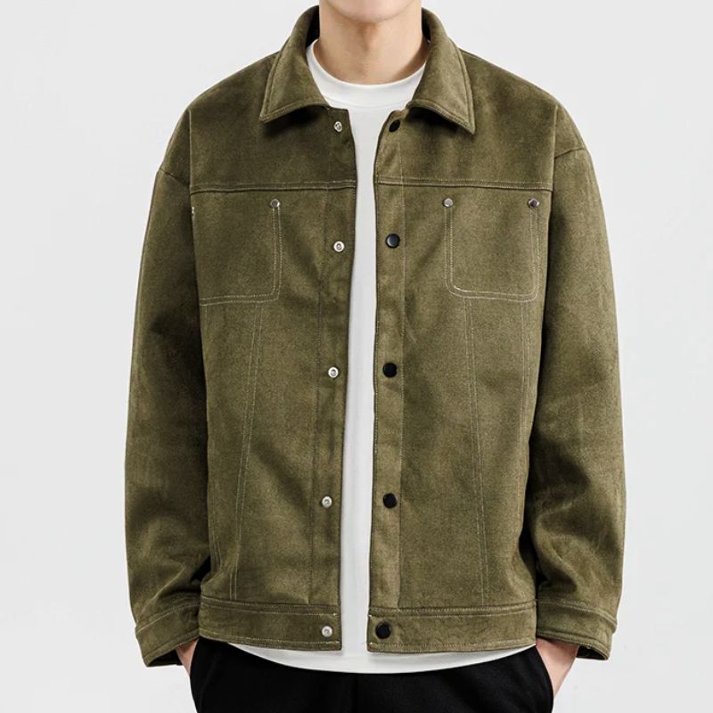 Structured everyday jacket in timeless silhouette with durable tailored outerwear design