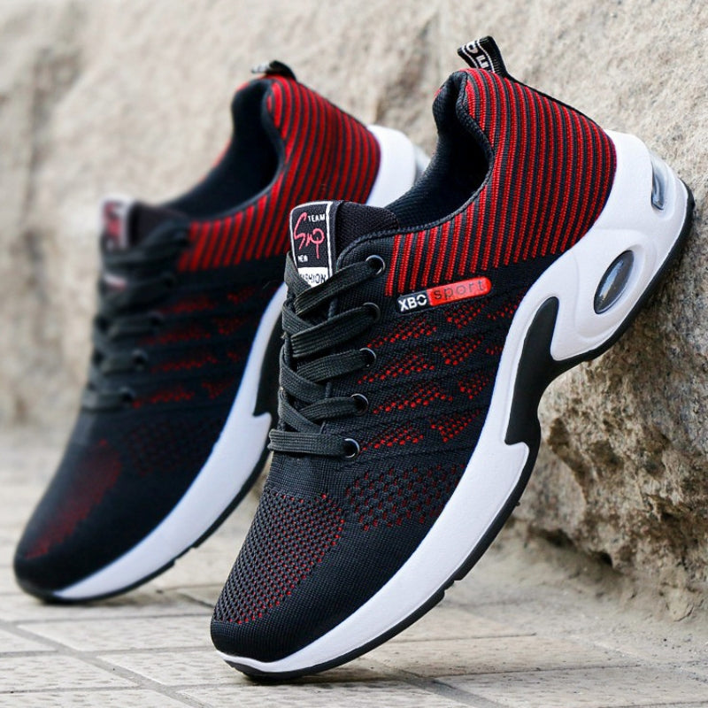 Trelon orthopedic mesh sneakers with cushioned footbed and shock-absorbing soles for daily walking comfort
