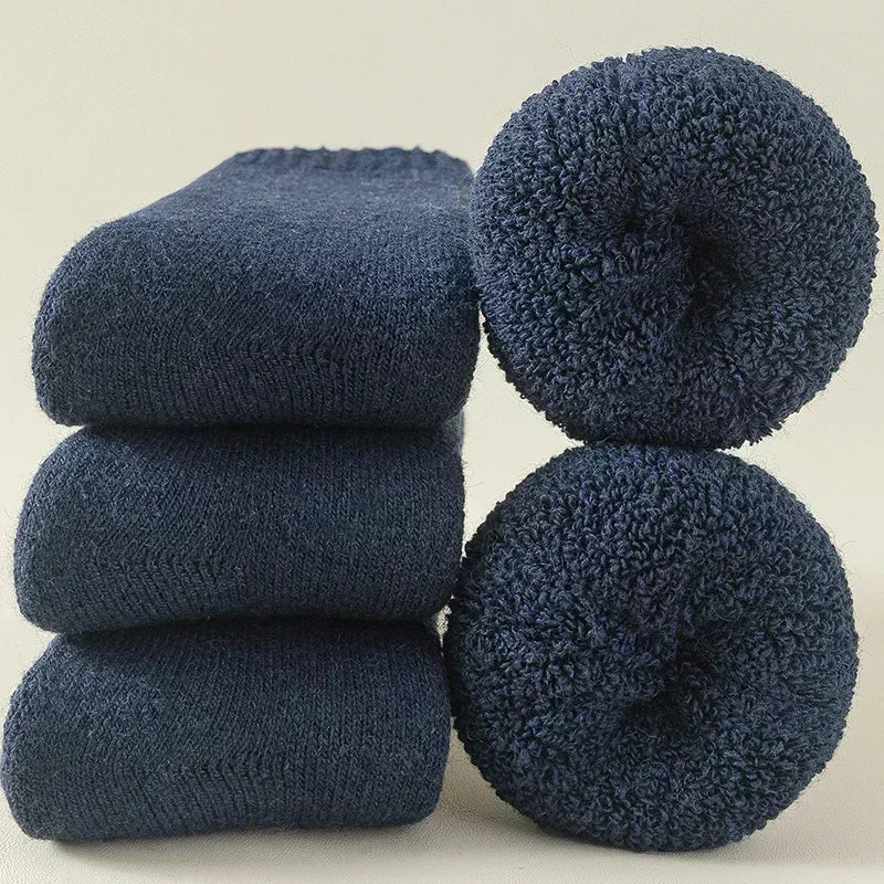 Sierra EverWool wool socks cold weather pack of 3 plush moisture-wicking durable warm comfort