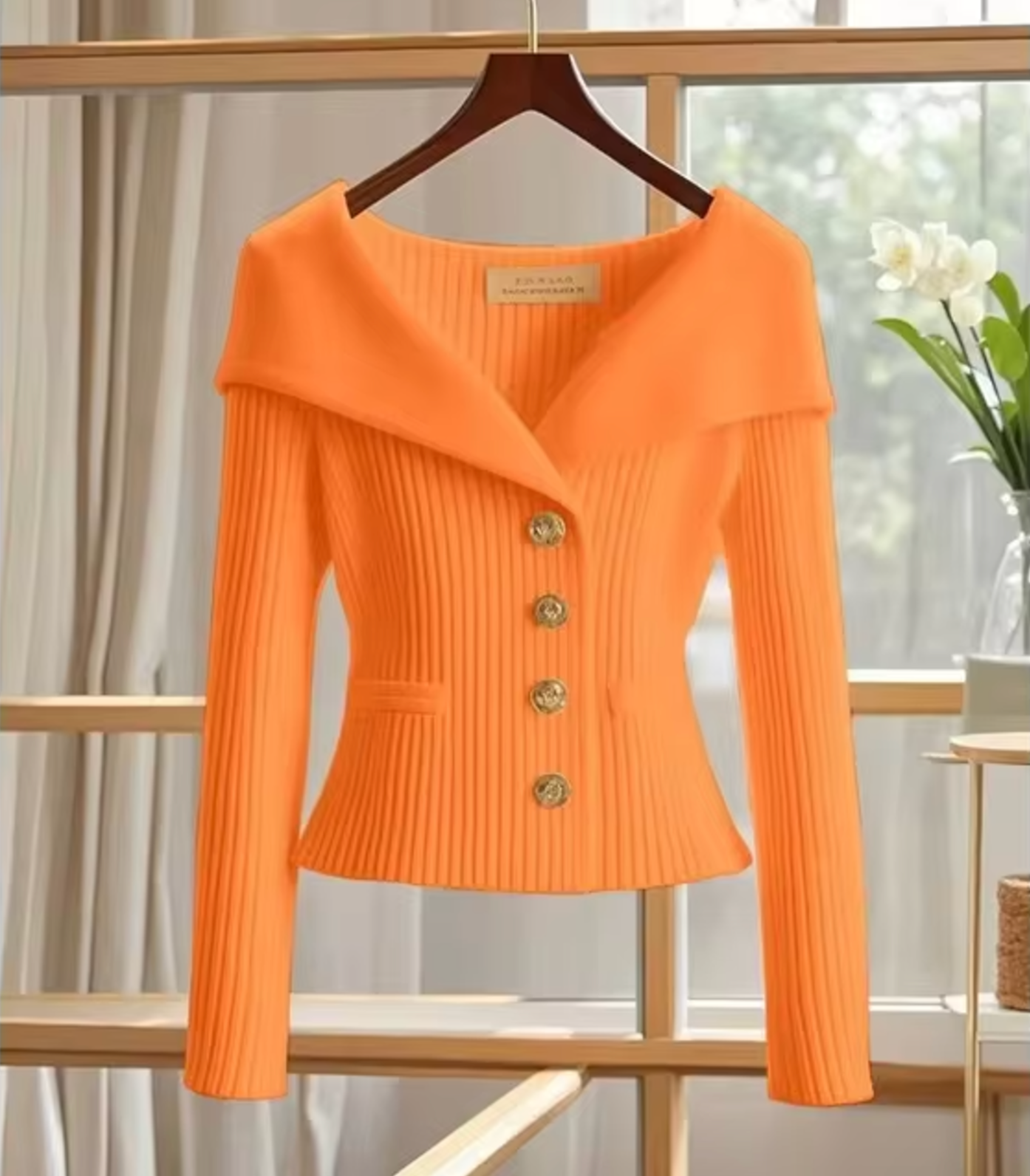 Women's short lightweight knit cardigan tailored fit soft touch versatile layer for transitional seasons