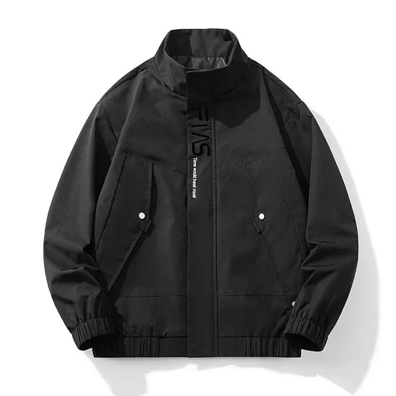 Men's Walter waterproof fleece jacket, durable all-weather outdoor coat with warm insulated shell