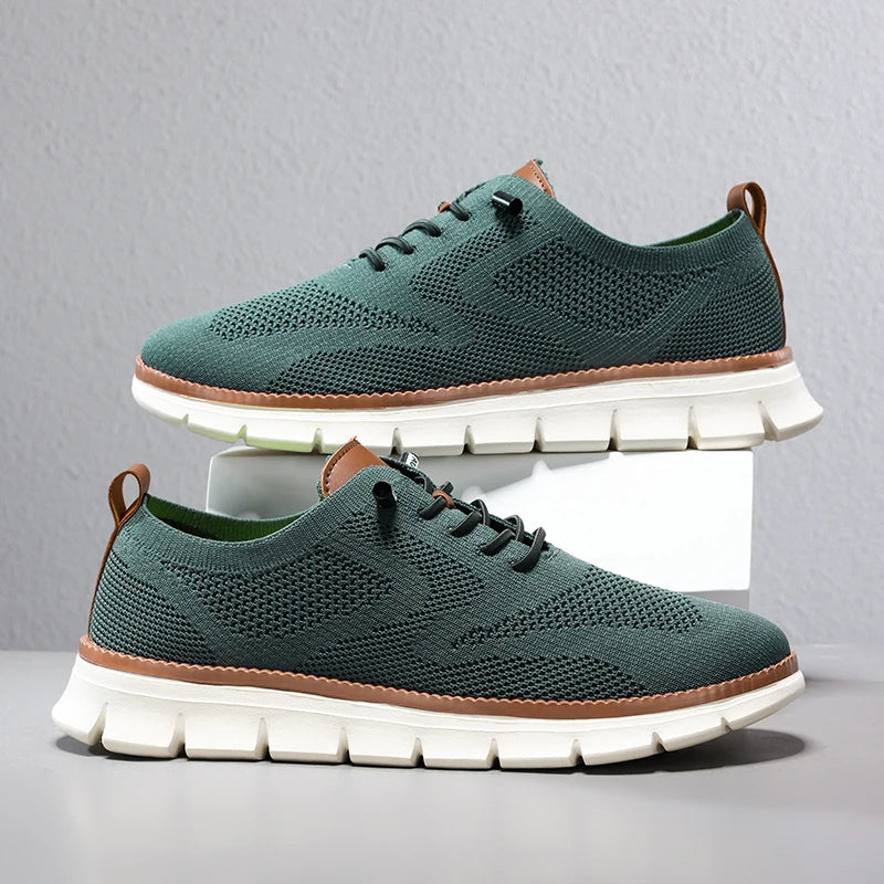 Zenith knit sneakers breathable lightweight flexible cushioned sole everyday comfort modern sleek design