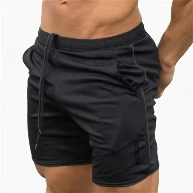Tobias slim-fit men's swim shorts with elastic waistband, quick-dry fabric, sleek athletic cut