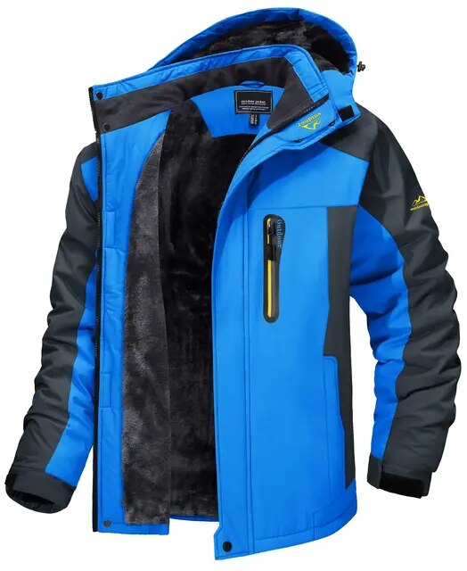 Jonas men's expedition jacket windproof waterproof outer layer for winter outdoor adventures