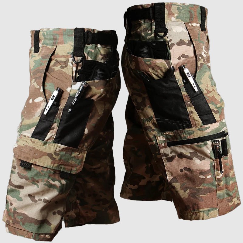 Jonas Delta Force men's olive cargo shorts modern cut durable outdoor adventure wear