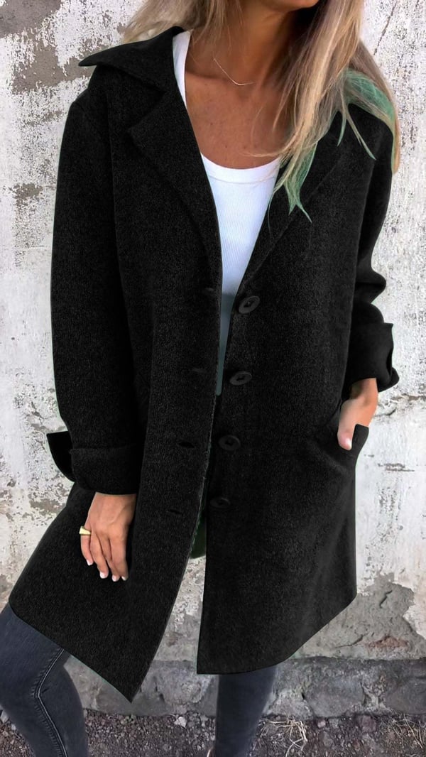 Women's lightweight quilted felt-texture button-down jacket, effortless transitional outerwear in soft finish