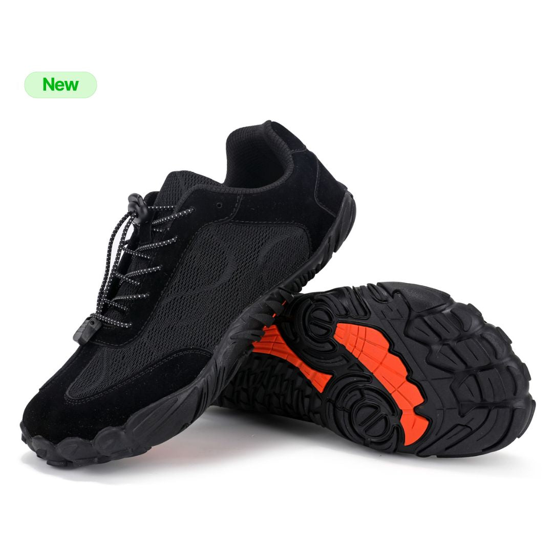 TerraGrip padded barefoot running shoes for natural movement with cushioned comfort and flexible sole