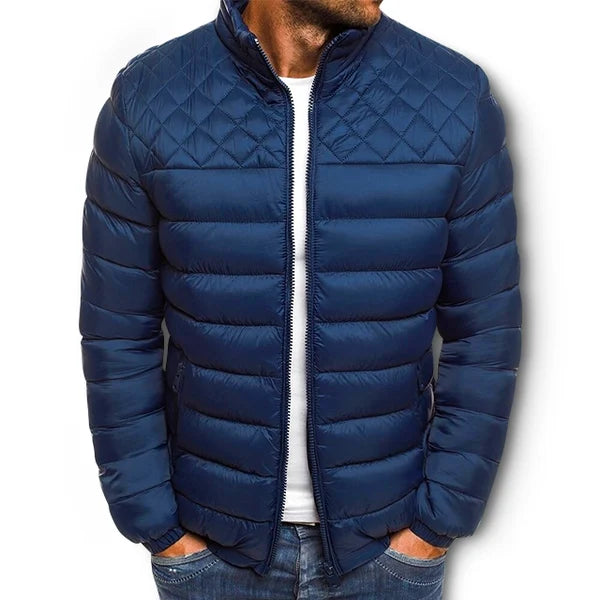 Men's versatile winter coat warm stylish outerwear everyday comfort cold weather all-occasion wear