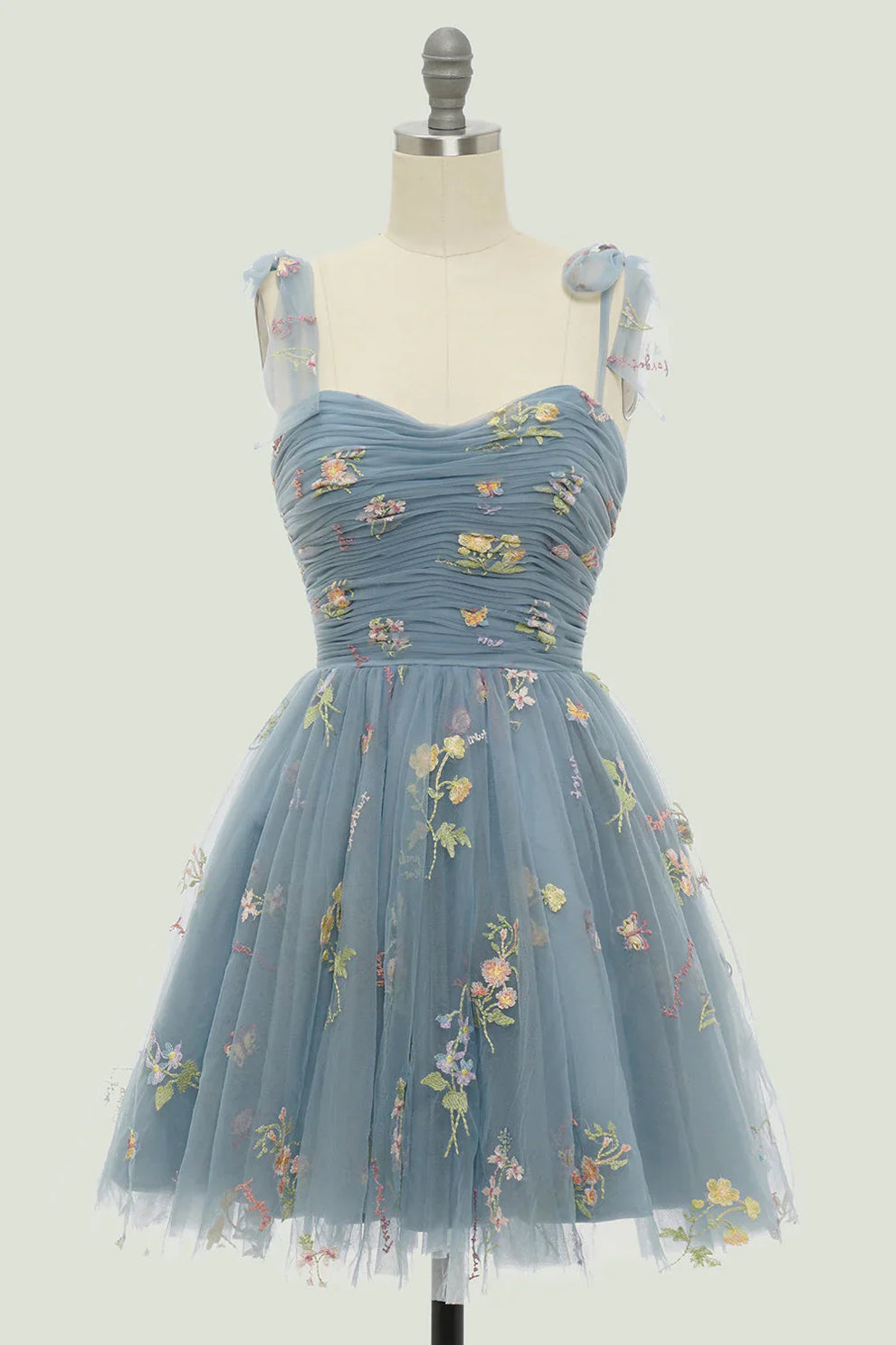 Gianna floral embroidered tulle ball gown elegant botanical silhouette for special occasions