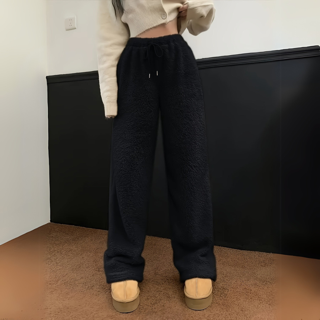 Women's relaxed fit casual pants ultrasoft fabric comfortable everyday wear modern silhouette